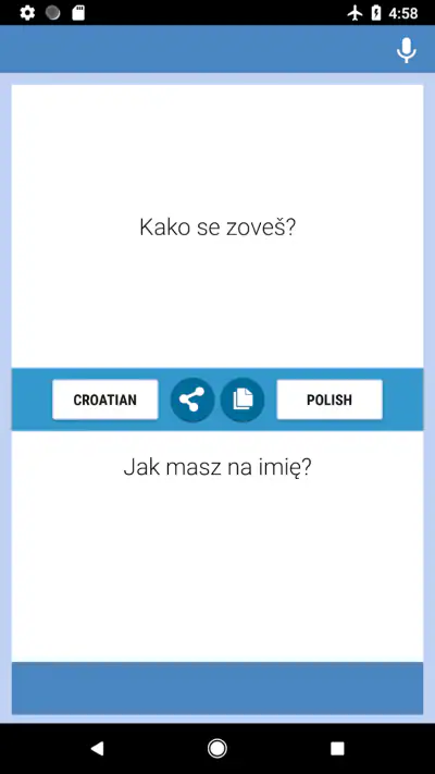 Chorwacko-polski Tłumacz screenshot 1