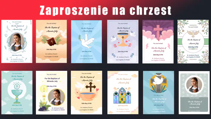 Chrzest Komunia Bierzmowanie screenshot 1
