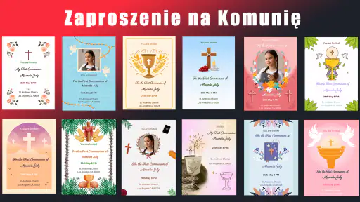 Chrzest Komunia Bierzmowanie screenshot