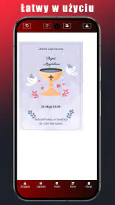 Chrzest Komunia Bierzmowanie screenshot