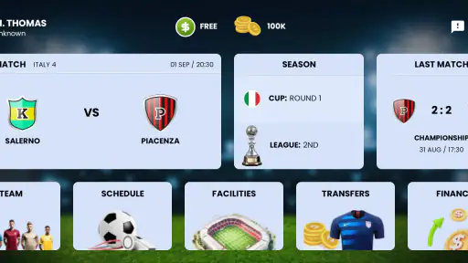 City Football Manager screenshot