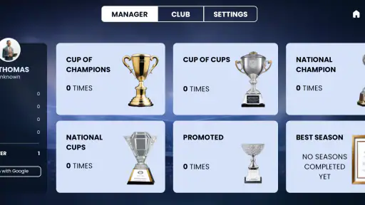 City Football Manager screenshot