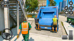 City Garbage Trash Truck Game screenshot 1
