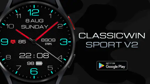 ClassicWIN Sport V2 Watch face screenshot