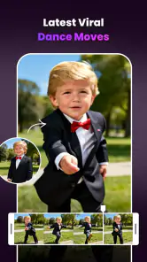 Clipfly - AI Baby Dance Video screenshot