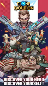 Clone Evolution: Cyber War RPG screenshot
