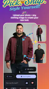 ClothShift – AI Fashion Try-On screenshot