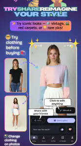 ClothShift – AI Fashion Try-On screenshot