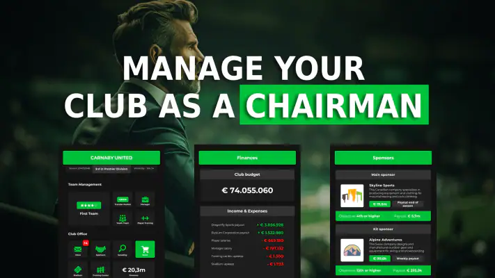 Club Boss - Soccer Game screenshot 1
