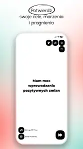 Codzienne pozytywne afirmacje screenshot