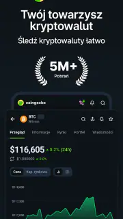 CoinGecko - Krypto Portfel screenshot 1