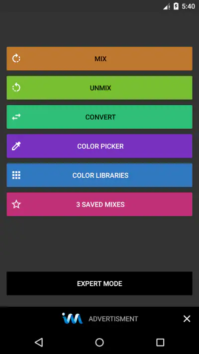 Color Mixer screenshot 1