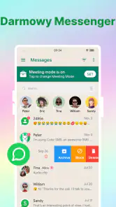 Color SMS: Wiadomości tekstowe screenshot