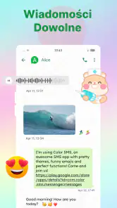Color SMS: Wiadomości tekstowe screenshot