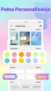 Color SMS: Wiadomości tekstowe screenshot