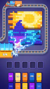 Color Train: Pixel Puzzle screenshot