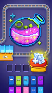 Color Train: Pixel Puzzle screenshot