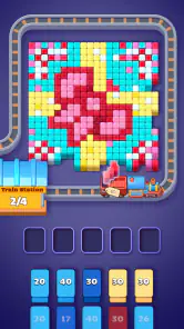 Color Train: Pixel Puzzle screenshot