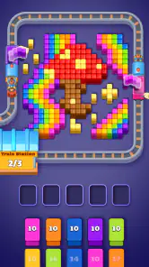 Color Train: Pixel Puzzle screenshot