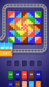Color Train: Pixel Puzzle screenshot