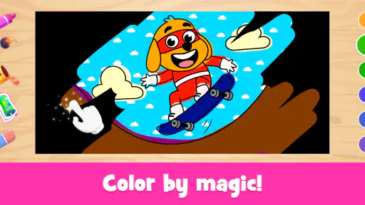 Coloring Book Games & Drawing screenshot