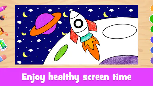 Coloring Book Games & Drawing screenshot