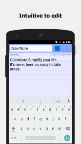 ColorNote notatnik notatka screenshot