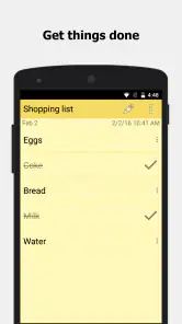 ColorNote notatnik notatka screenshot