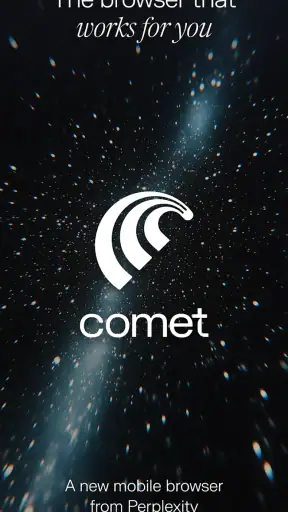 Comet: AI Browser & Assistant screenshot 1