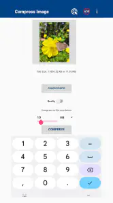 Compress Image Size In kb & mb screenshot