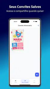 Convite de Aniversário screenshot