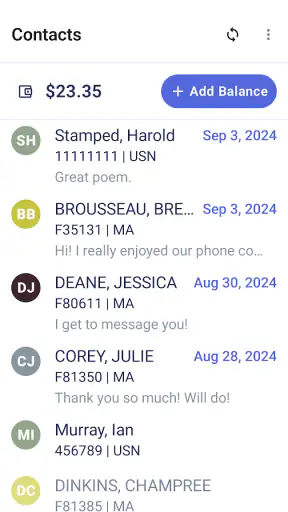 CorrLinks Text Chat screenshot 1