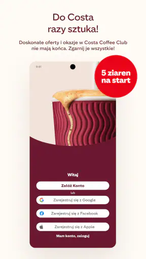 Costa Coffee Club PL screenshot 1
