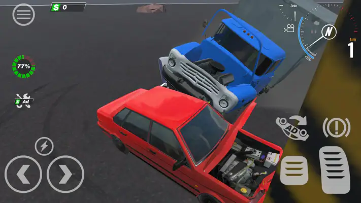 Crash test Auto VAZ Lada screenshot 1