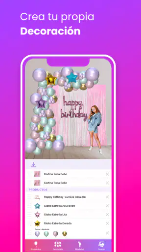 Creador (Diseñador de fiestas) screenshot 1