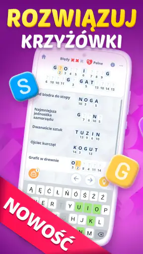 Crostic Guru - Krzyżówka Gra screenshot 1