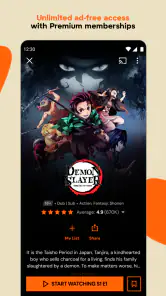 Crunchyroll: streaming anime screenshot
