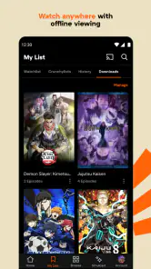 Crunchyroll: streaming anime screenshot