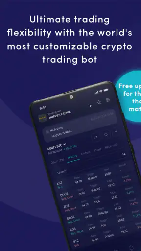 Cryptohopper - Crypto Traden screenshot 1