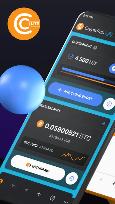 CryptoTab Browser Lite screenshot 1