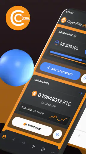 CryptoTab Browser Pro Level screenshot 1