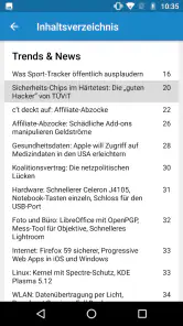 c’t Magazin screenshot