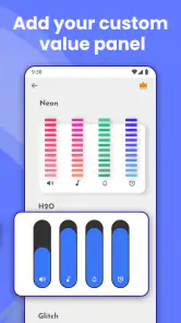 Custom volume panel: Style screenshot