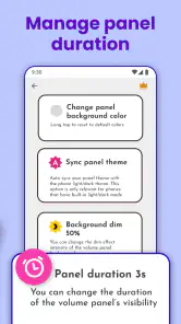 Custom volume panel: Style screenshot