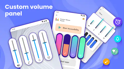 Custom volume panel: Style screenshot