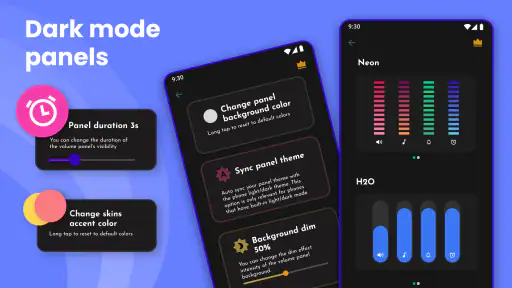 Custom volume panel: Style screenshot