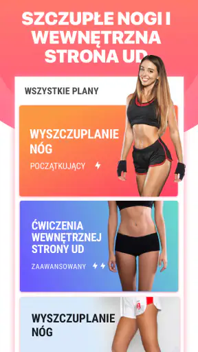 Ćwiczenia na Uda i Nogi screenshot 1