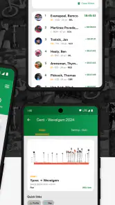 Cyclingoo: Cycling results screenshot