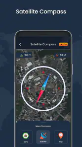 Cyfrowy kompas i pogoda screenshot