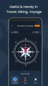 Cyfrowy kompas i pogoda screenshot
